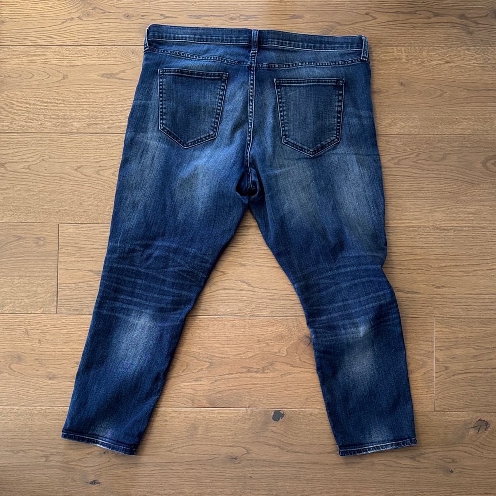 GAP Girlfriend Women's Dark Wash Blue Jeans - Picture 5 of 5